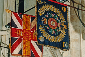 Colours of 3rd Battalion The Queen's Royal Surrey Regiment (TA) Colours of 3rd Battalion The Queen's Royal Surrey Regiment (TA)